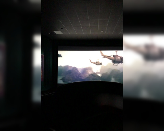 Diamond Jackson aka Diamondjackson OnlyFans - Watching a movie at the Theater Can you tell me which movie it is before you get to the last clip