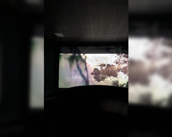 Diamond Jackson aka Diamondjackson OnlyFans - Watching a movie at the Theater Can you tell me which movie it is before you get to the last clip