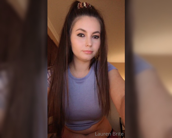 Lauren Brite aka Laurenbrite OnlyFans - Are you having naughty thoughts after seeing this silly video!