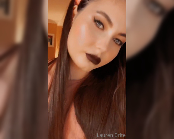 Lauren Brite aka Laurenbrite OnlyFans - There is something naughty about this video because it makes me wanna touch myself over and over