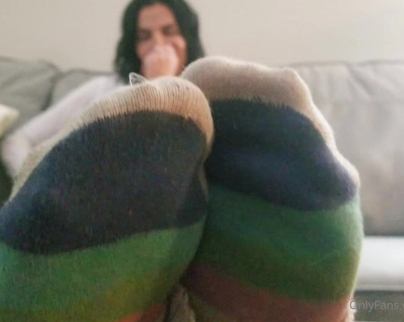 ZephiAnna -  Hey foot pervs  Worship my smelly socks and feet  I reuploaded this because I wanted