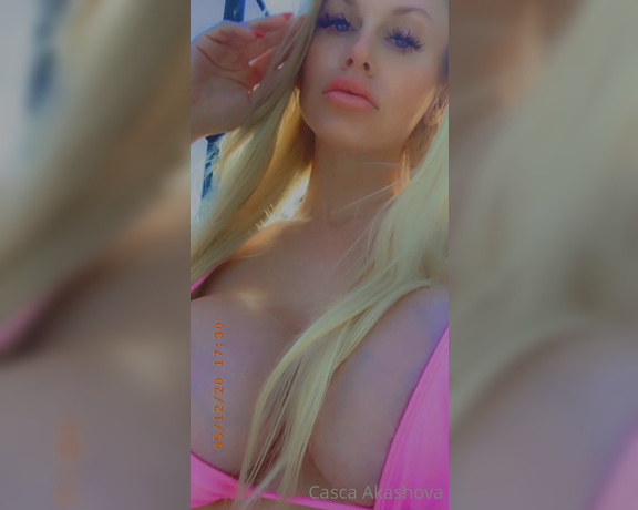 Casca Akashova aka Cascaakashova OnlyFans - Beautiful day come join