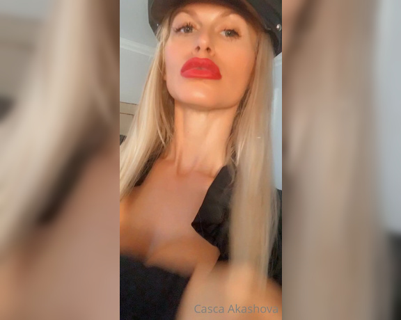 Casca Akashova aka Cascaakashova OnlyFans - The only time crime does pay  custom videos Officer Akashova