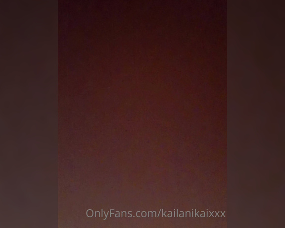 Kailani Kai XXX aka Kailanikaixxx OnlyFans - After the scene just freshly FUCKED have a good night !!