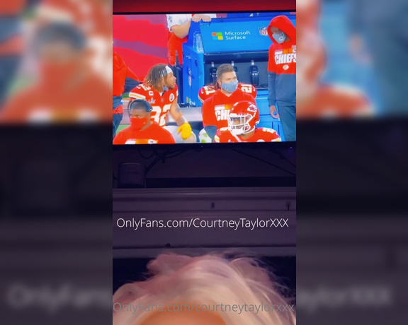 Courtney Taylor XXX aka Courtneytaylorxxx OnlyFans - TEASER SUPER BOWL BG BLOWJOB WITH CUM IN MOUTH, SWALLOW This Super Bowl game was so fuckin