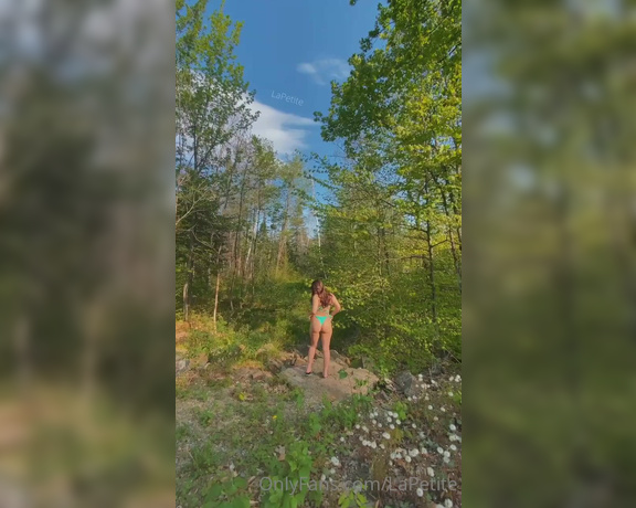 Lexie aka Lapetite OnlyFans - Here comes the sun it’s confirmed the forest is my happy place as you know, for a few days i had