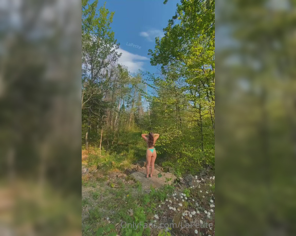 Lexie aka Lapetite OnlyFans - Here comes the sun it’s confirmed the forest is my happy place as you know, for a few days i had