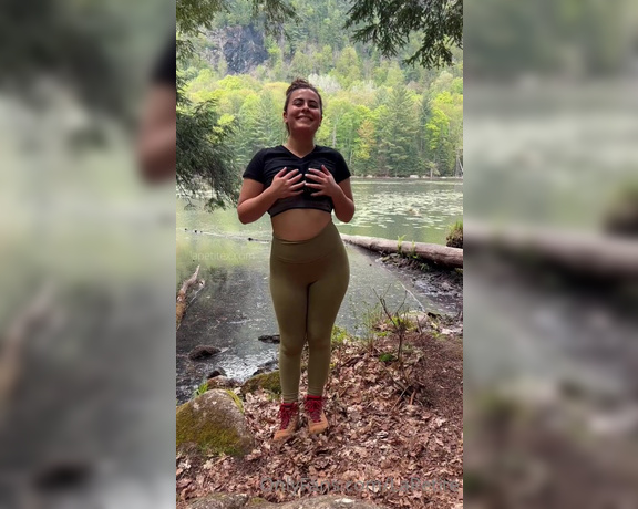 Lexie aka Lapetite OnlyFans - Nature is so dreamy A soft rainfall while we’re hiding in the woods, having fun, just being ourse