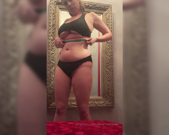 Alex Chance aka Alexchancexxx OnlyFans - Trying on clothes to dance in at the adult store