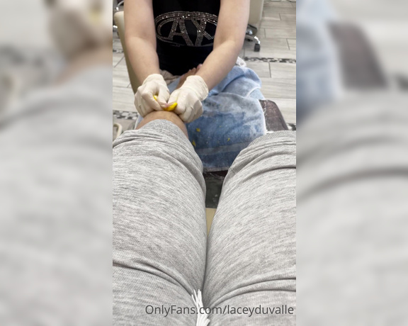 Lacey DuValle aka Laceyduvalle OnlyFans - Foot Fetish Pamper Day (Swipe) 3