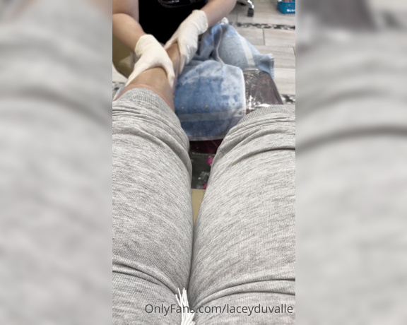 Lacey DuValle aka Laceyduvalle OnlyFans - Foot Fetish Pamper Day (Swipe) 2