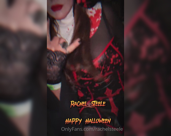 Rachel Steele aka Rachelsteele OnlyFans - Happy Halloween Thank you for being here and celebrating Halloween together with me Releasing