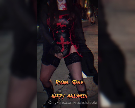 Rachel Steele aka Rachelsteele OnlyFans - Happy Halloween Thank you for being here and celebrating Halloween together with me Releasing