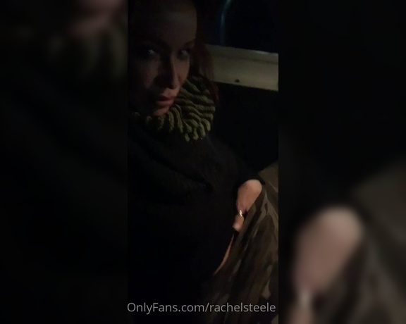 Rachel Steele aka Rachelsteele OnlyFans - Masturbated at the parking lot last night after flirting with a cub all day long, got me so turned
