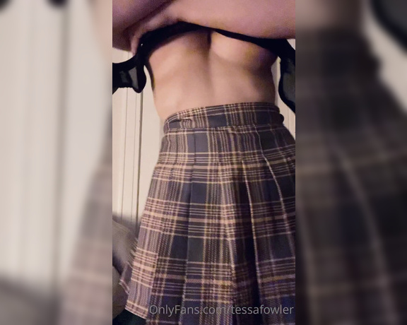 Tessa Fowler aka Tessafowler OnlyFans - This outfit though ps this building is a multi family home’, and these walls are THIN the squea