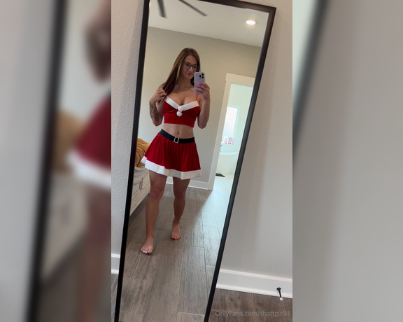 Thattgirlllll aka Thattgirlllll OnlyFans - Merry Christmas