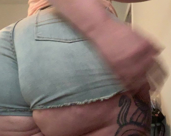 Paige_porcelain - Pawg Denim Shorts Wedgie Dirty Talk, PAWG, Wedgies, Dirty Talking, BBW, ManyVids