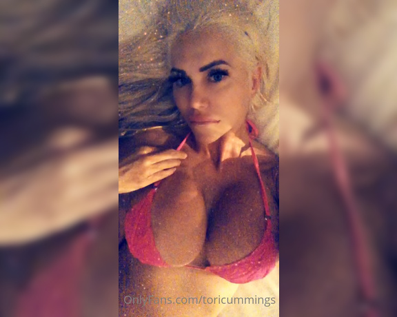 Tori Cummings aka Toricummings OnlyFans - Home video just after the swimming pool all day still in my pink bikini waiting to be fucked
