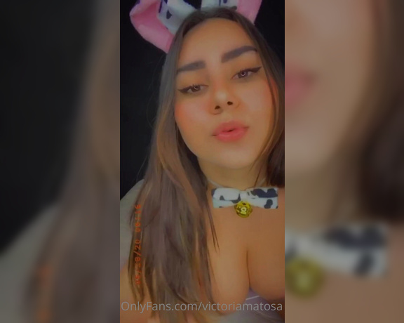 Victoria Matosa aka Babymatosao OnlyFans - Hey luvs if you send me $5 of tip i will send to you one video (4min) and 2 dirty pics