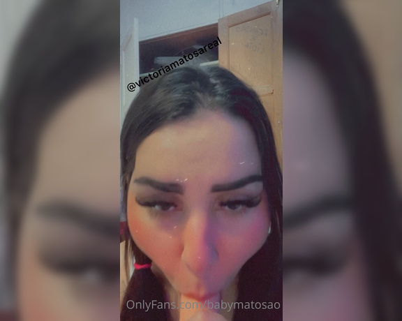 Victoria Matosa aka Babymatosao OnlyFans - Sucking your dick like it if you want more