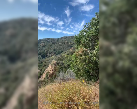 Vanessa Cage aka Missvanessacage OnlyFans - Another day another hike! I love California