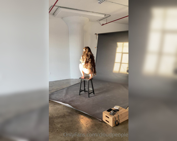 Cloudpeople aka Cloudpeople OnlyFans - A little BTS action