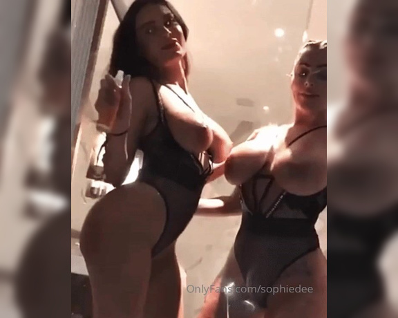 Sophie Dee aka Sophiedee OnlyFans - ### FRIENDS SHARE A COCK Watch me and my bestie share a huge cock He destroyed both of our pussi