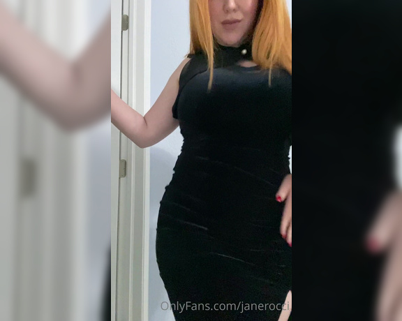 Jane Rocci aka Janerocci OnlyFans - Do you guys enjoy this type of content with dresses on Let me know what should I create for next