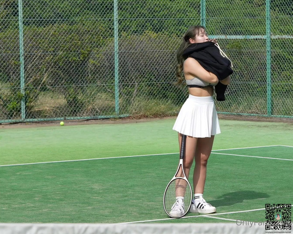 Naomiii Channel aka Naomiiichannel OnlyFans -  After sweating it out on the tennis court, I snuck in one more play to feel