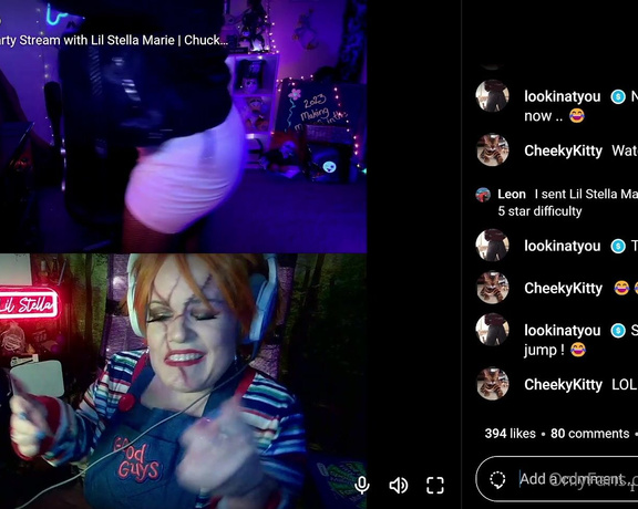 Rebecca Love aka Rebeccalovexxx OnlyFans - Halloween Special 2023 Down and Dirty Fuck Position (Chucky & Tiffany)