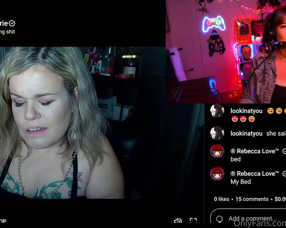 Rebecca Love aka Rebeccalovexxx OnlyFans - Happy New Year 2023 Costream with @lilstellamariexxx well kind of because we couldnt stream togethe