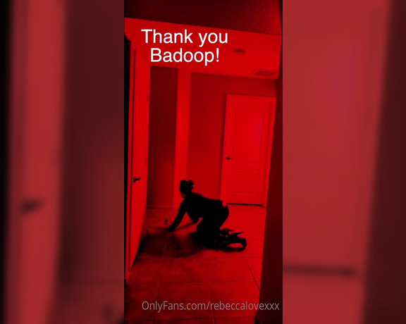 Rebecca Love aka Rebeccalovexxx OnlyFans - Custom Video for Badoop The Pussycat Strut with a Cigar