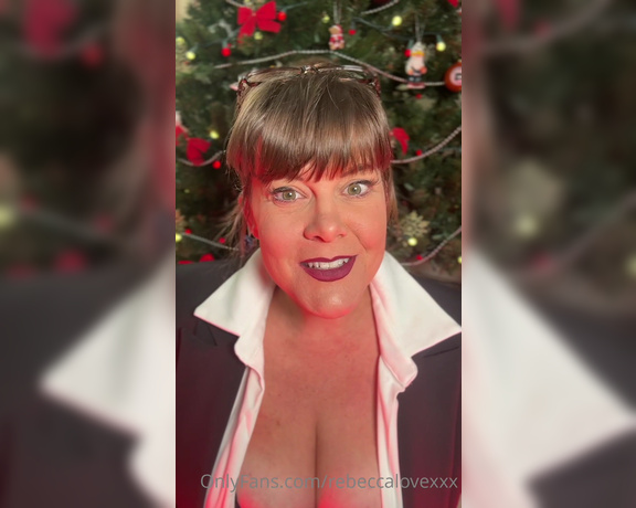 Rebecca Love aka Rebeccalovexxx OnlyFans - XXXmas Special Bad Boss Christmas Party JOI (Jerk Off Instructions)