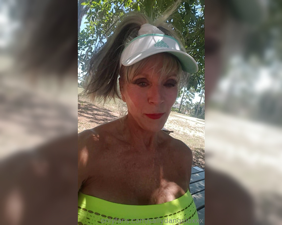 Sally Dangelo aka Sallydangeloxxx OnlyFans - A normal shorts and flip flop day walk with Maddy clip