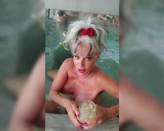 Sally Dangelo aka Sallydangeloxxx OnlyFans - Happy hot tub titty Tuesday yall compliments from a friend here, ty for the tips yall can a girl