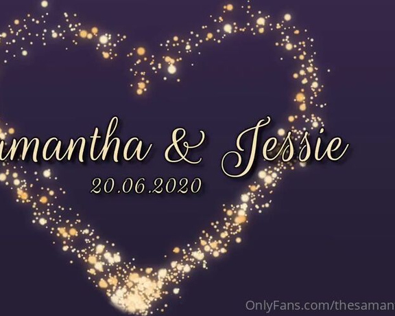 Samantha Mack aka Thesamanthamack OnlyFans - Last night I married Jessie Lee!!!