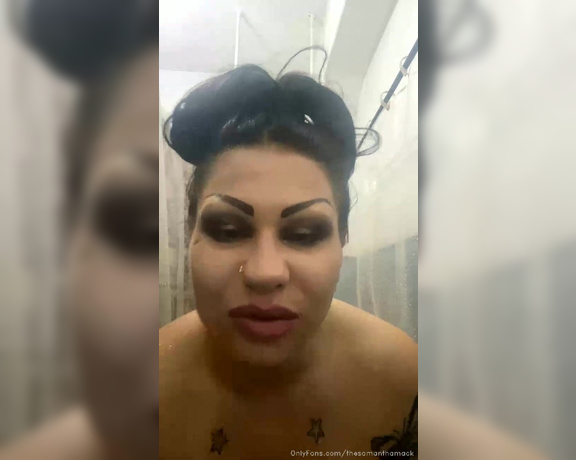 Samantha Mack aka Thesamanthamack OnlyFans - Stream started at 04172020 0854 pm In the shower again