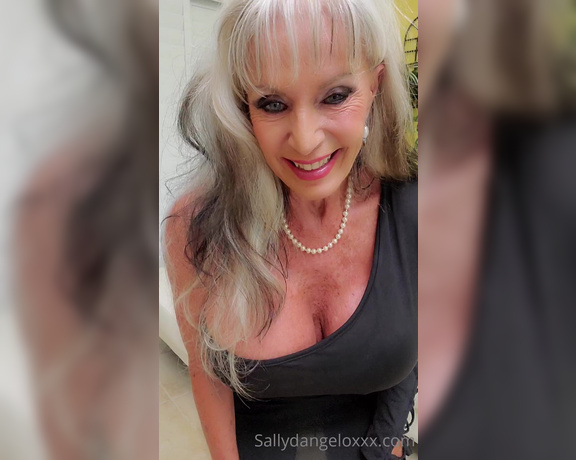Sally Dangelo aka Sallydangeloxxx OnlyFans - She wore a pearl necklace, now would you like