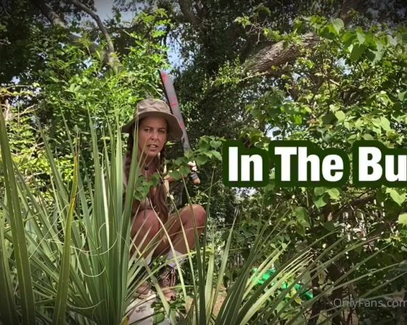 Cherie DeVille aka Cheriedeville OnlyFans - In this episode of In the bush” famous scientist Cherie DeVille is tracking a gator when it ends