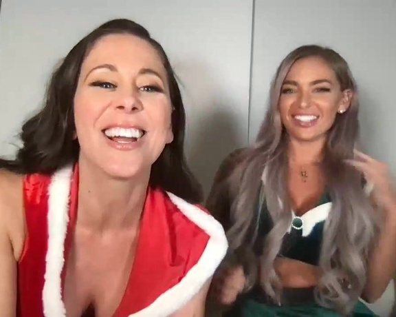 Cherie DeVille aka Cheriedeville OnlyFans - Stream started at 12112023 0336 am Christmas GG with @itshayleydavies