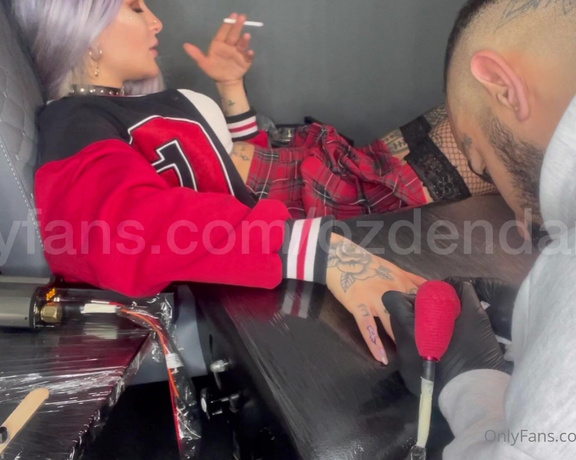 Damla Özden aka Ozdendamla OnlyFans - Tattoocuma verdim iyide sikti yani @sirrauf