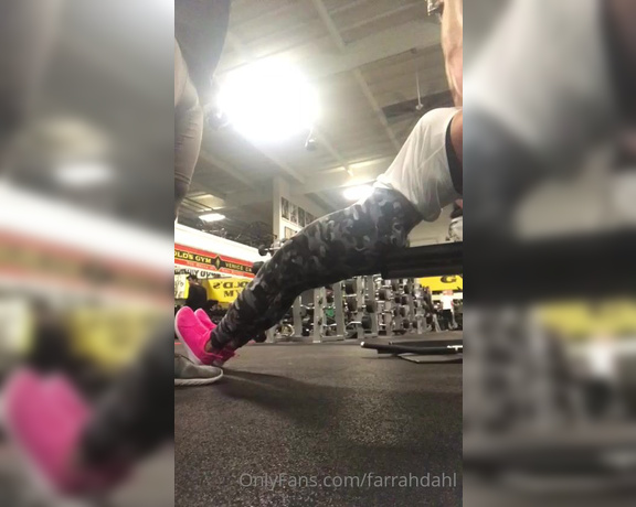 Farrah Dahl aka Farrahdahl OnlyFans - Sunday workout!