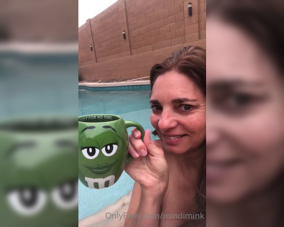 Mindi Mink aka Mindimink OnlyFans - Naked Video In the Pool #MindiMoment #HumpDayHappiness