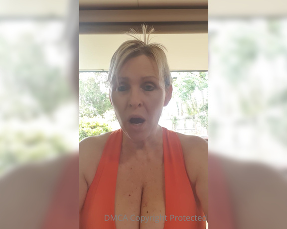 Monte Rae aka Sexymatureaussielady OnlyFans - I want you to listen carefully and imagine Im talking about your cock Watch one of the my cock suc