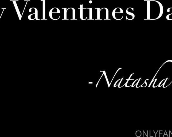 Natasha Nice aka Benicenatasha OnlyFans - Good morning lovers! Just sent a brand new boy girl sex scene to your DMs for Valentines Day!!