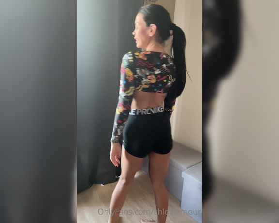 Chloe Lamour aka Chloelamour OnlyFans - When you finish gym and you are horny