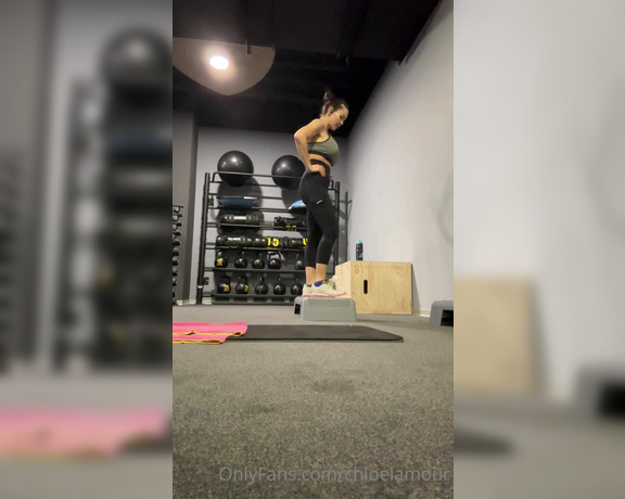 Chloe Lamour aka Chloelamour OnlyFans - Gym