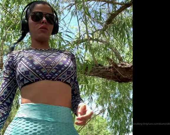 Diamond Kitty aka Diamondkitty OnlyFans - When you have the park all to yourself
