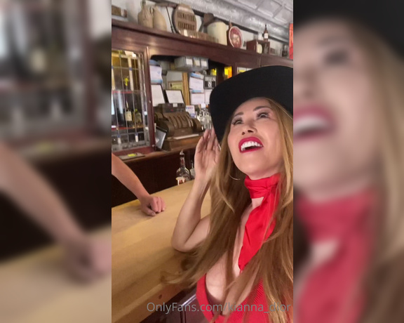 Kianna Dior aka Kiannadior OnlyFans - So I’m walking around town in my daisy dukes & cowboy hat the sheriff drives by slow then guy from