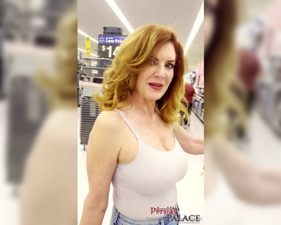 Persia Monir aka Persiamonir OnlyFans - As per requested, here is the shopping scene with tank tops! This was a start to a wonderful day!